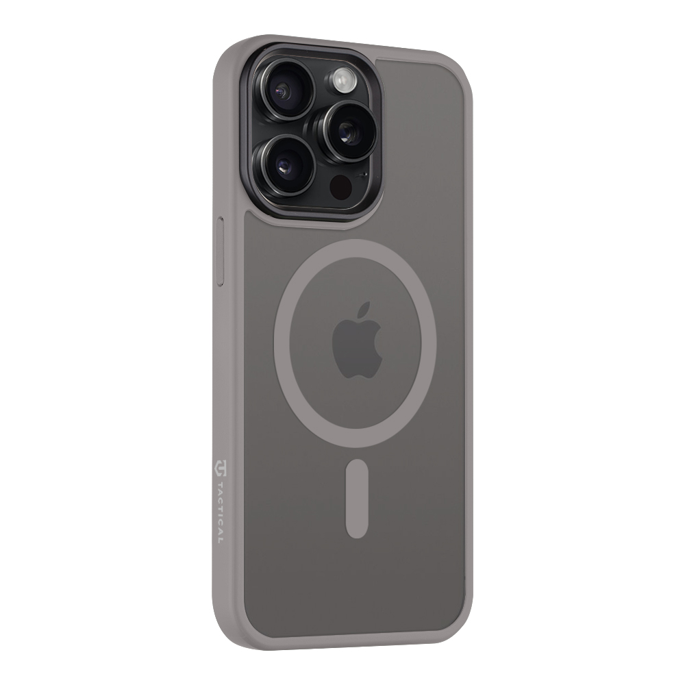 Tactical - Backcover iPhone 15 Pro Max - Magsafe - Hyperstealth - Licht Grijs - Afbeelding 3