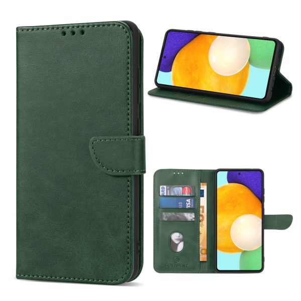 Solidenz – Bookcase – Geschikt voor – Samsung A25 – Groen