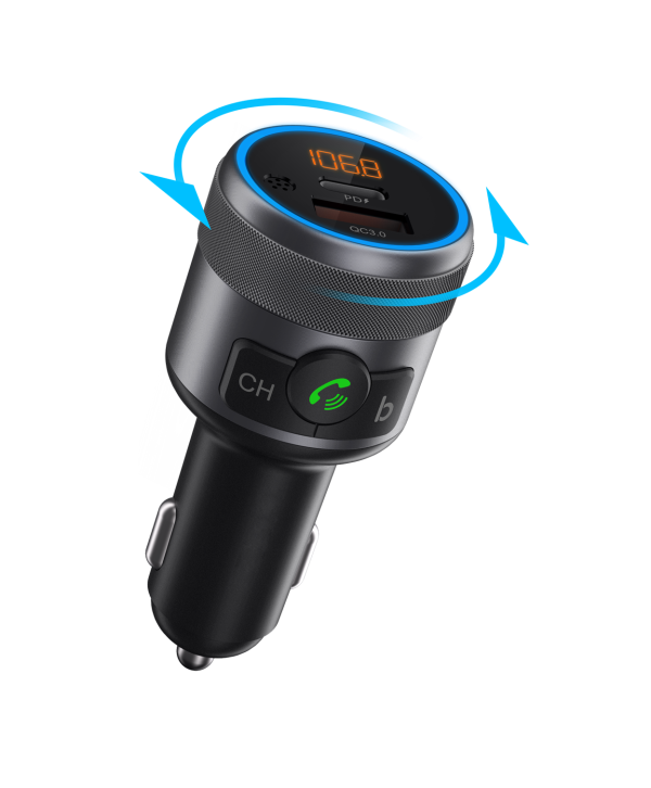 Xssive - Draadloze FM Transmitter - Carkit & Muziekspeler - USB - Microfoon