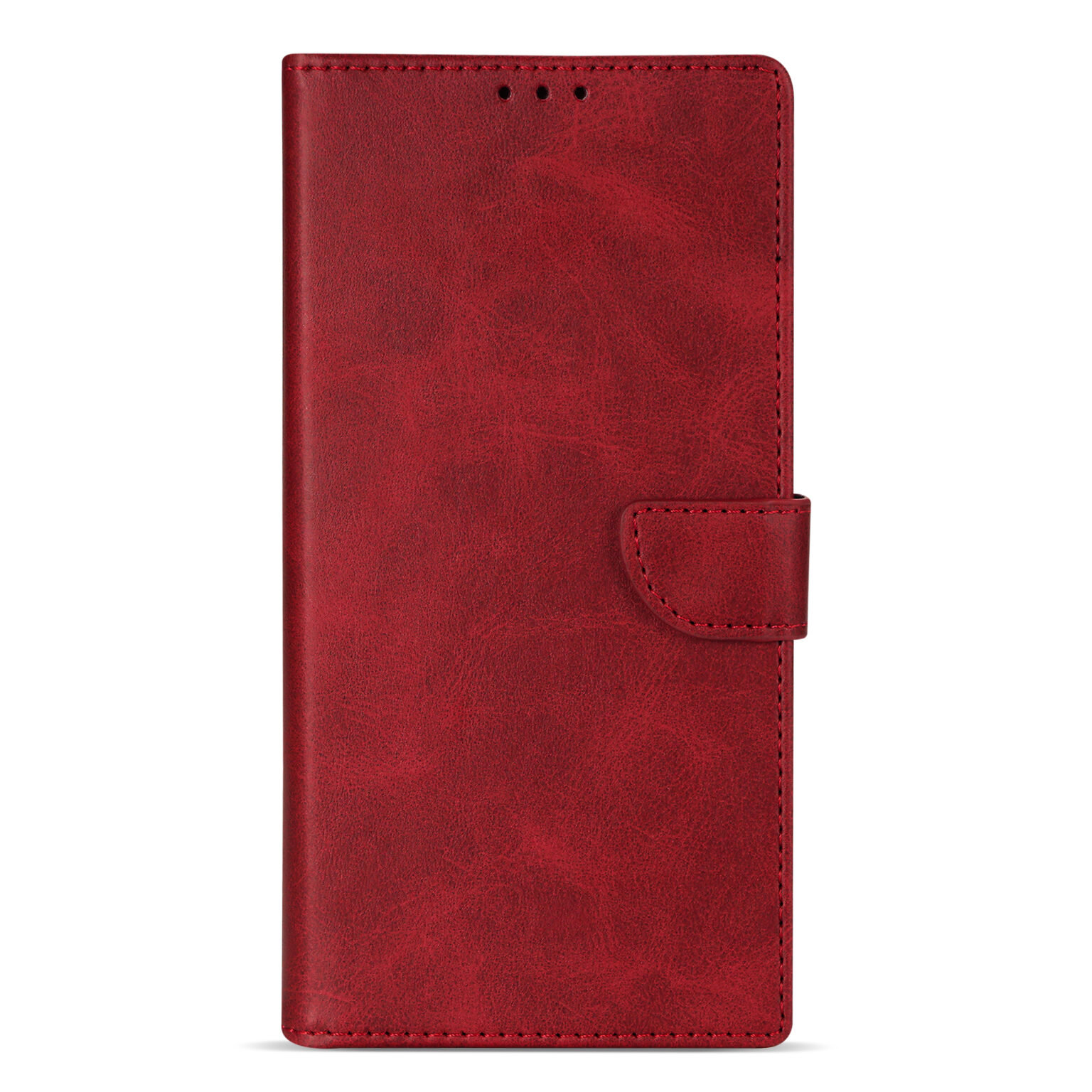 Solidenz – Bookcase – Geschikt voor – Samsung S24 Ultra – Rood - Afbeelding 4