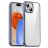iPhone-15-IPAKY-Transparent-BackcaseTPU-Frame-PC-Back-Transparent-Blauw-Cityhoesje.nl_