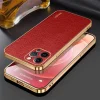 iPhone-15-Pro-Sulada-Litchi-Texture-PU-Leather-Coated-PCTPU-Backcover-Rood-2-Cityhoesje.nl_