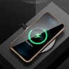 iPhone 15 ProMax-Sulada Litchi Texture PU Leather Coated PC+TPU Backcover -Zwart-4-Cityhoesje.nl