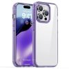 IPAKY – Backcover iPhone 15 Pro Max – Transparant - Paars - Thumbnail Image 1