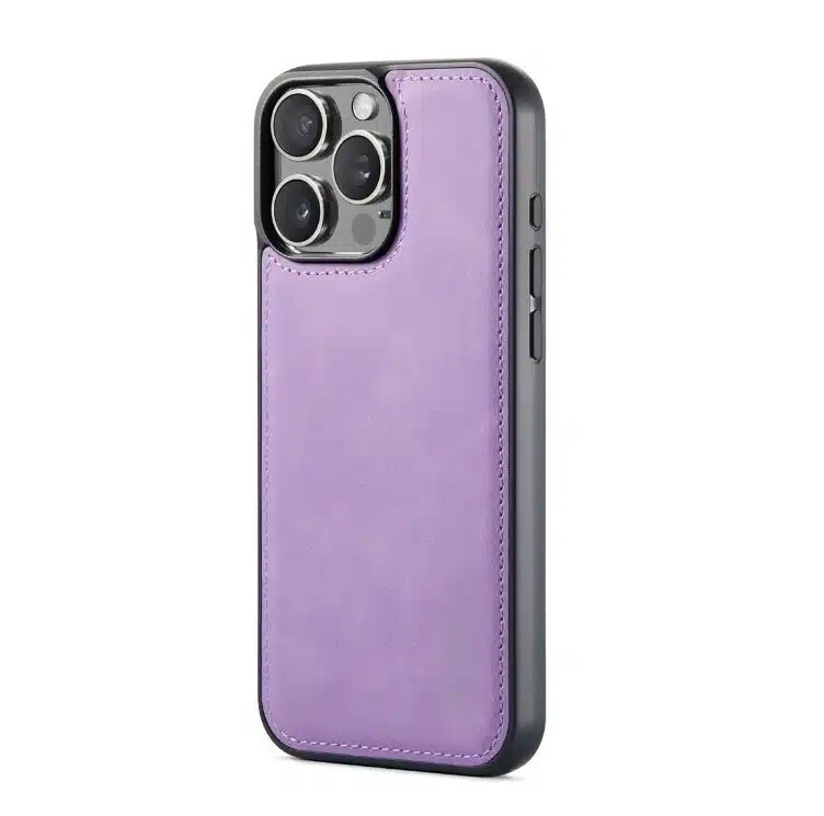 Cityhoesje-Bookcase-iPhone 16 Pro-2 in 1-Paars - Afbeelding 2