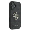 Guess iPhone 16-Backcover hoesje 4G PU big Logo - Zwart-4-Cityhoesje.nl