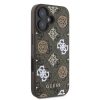 Guess iPhone 16-Backcover hoesje Magsafe PU peony - Bruin-4-Cityhoesje.nl