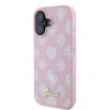 Guess iPhone 16 Backcover hoesje Magsafe PU peony - Roze-2-Cityhoesje.nl
