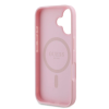 Guess iPhone 16 Backcover hoesje Magsafe PU peony - Roze-7-Cityhoesje.nl