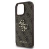Guess iPhone 16 Pro-Backcover hoesje 4G PU big Logo - Bruin-6-Cityhoesje.nl