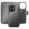 Iphone 16-Multiple Pockets Magnetic 2 in 1 Wallet -Zwart-1-Cityhoesje.nl