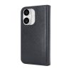 Iphone 16-Multiple Pockets Magnetic 2 in 1 Wallet -Zwart-2-Cityhoesje.nl