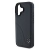 Mercedes Benz - Backcover iPhone 16 - Curved stiches - Zwart - Thumbnail Image 6