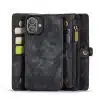 Solidenz - Bookcase iPhone 16 - Wallet 2 in 1 – Zwart - Thumbnail Image 4