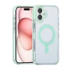 iPhone 16 Plus-TUNIQ-Backcover hoesje-Nek koord - Magsafe -TPU- PC-Groen-1-Cityhoesje.nl