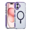 iPhone 16 Plus-TUNIQ-Backcover hoesje-Nek koord - Magsafe -TPU- PC-Paars-1-Cityhoesje.nl