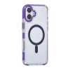 iPhone 16 Plus-TUNIQ-Backcover hoesje-Nek koord - Magsafe -TPU- PC-Paars-2-Cityhoesje.nl