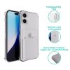 Casemania - iphone-16-plus-Backcase Anti Shock-tpu-met-pasjeshouder-Transparant-3-Cityhoesje.nl