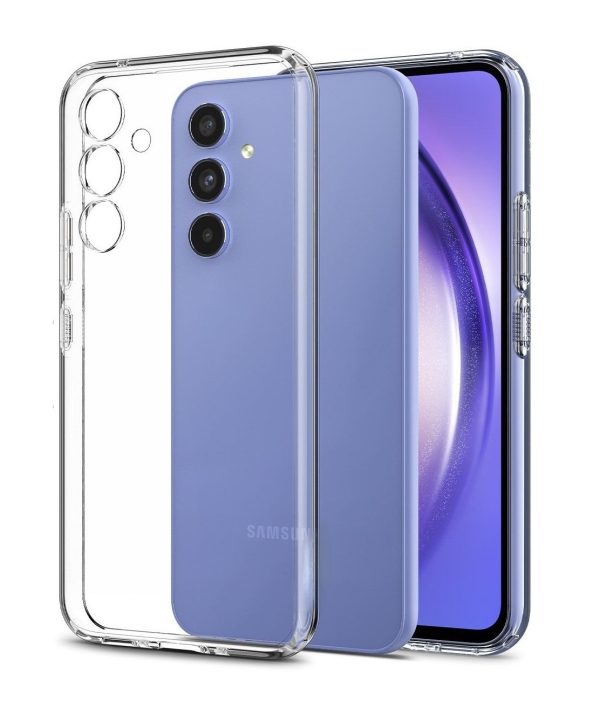 Cityhoesje - Backcover – Geschikt voor – Samsung S24 FE – Transparant