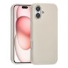 TUNIQ - Backcover iPhone 16 - Premium Liquid - silicone - Grijs - Thumbnail Image 1