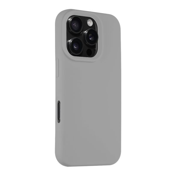 Tactical- Backcover iPhone 16 Pro Max - siliconen - Grijs