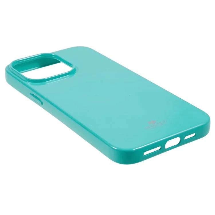 iPhone 15 Pro Max-MERCURY GOOSPERY Soft TPU Anti-drop Backcase Sparkly Glitter-Cyaan-5-Cityhoesje.nl