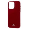 iPhone 15 Pro Max-MERCURY GOOSPERY Soft TPU Anti-drop Backcase Sparkly Glitter-Donker Rood-3-Cityhoesje.nl