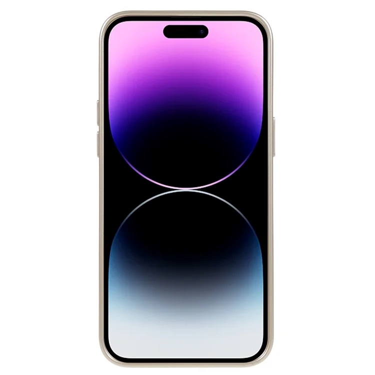 Goospery - Backcover iPhone 15 Pro Max - Jelly - Goud - Afbeelding 7