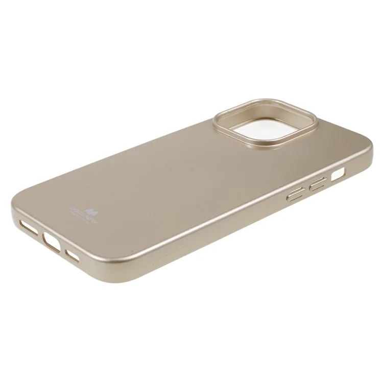 Goospery - Backcover iPhone 15 Pro Max - Jelly - Goud - Afbeelding 5