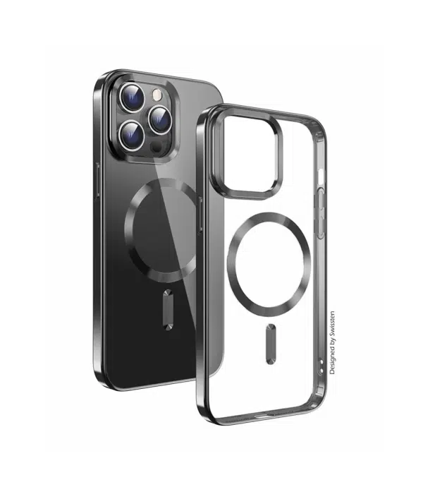 Swissten - Backcover iPhone 16 Plus - Magsafe - Transparant