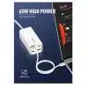 Xssive Desktop Charger 65W Fast Charging XSS-AC77- Wit - Thumbnail Image 2