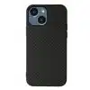 Cityhoesje – iPhone 15 – Backcover hoesje – Carbon Fiber Texture PU – Zwart - Thumbnail Image 1
