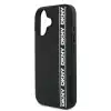 DKNY iPhone 16 Backcover hoesje D Rubber Repeat Logo Line - Zwart-5-Cityhoesje.nl
