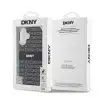 DKNY iPhone 16 Backcover hoesje PCTPU Repeat Pattern Tonal Stripe Magsafe - Zwart-8-Cityhoesje.nl