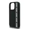 DKNY iPhone 16 Pro Backcover hoesje D Rubber Repeat Logo Line - Zwart-5-Cityhoesje.nl