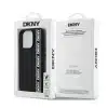 DKNY iPhone 16 Pro Backcover hoesje D Rubber Repeat Logo Line - Zwart-8-Cityhoesje.nl