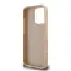DKNY iPhone 16 Pro Backcover hoesje PU Leather Checkered Pattern and Stripe - Roze-6-Cityhoesje.nl