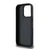DKNY iPhone 16 Pro Backcover hoesje PU Leather Checkered Pattern and Stripe - Zwart-6-Cityhoesje.nl