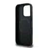 DKNY iPhone 16 Pro Backcover hoesje PU Leather Repeat Pattern Bottom Stripe MagSafe - Zwart-6-Cityhoeshe.nl