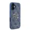 Guess iPhone 16 Plus Backcover hoesje 4G PU Big Logo - Blauw-4-Cityhoesje.nl