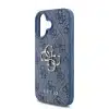 Guess iPhone 16 Plus Backcover hoesje 4G PU Big Logo - Blauw-6-Cityhoesje.nl