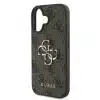 Guess iPhone 16 Plus Backcover hoesje 4G PU Big Logo - Bruin-6-Cityhoesje.nl