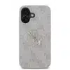 Guess iPhone 16 Plus Backcover hoesje 4G PU Big Logo - Roze-2-Cityhoesje.nl