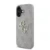 Guess iPhone 16 Plus Backcover hoesje 4G PU Big Logo - Roze-3-Cityhoesje.nl