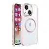 Iphone 14 Plus-SH-Magnetic-Magsafe-Backcover-Roze-Transparant-1-Cityhoesje.nl