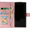 Samsung S24 FE-Bookcase Print-Vlinder Roze-3-Cityhoesje.nl