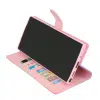 Samsung S24 FE-Bookcase Print-Vlinder Roze-4-Cityhoesje.nl