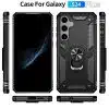 Samsung S24 FE -Kickstand Ring Armor-Zwart-5-Cityhoesje.nl
