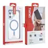 TUNIQ - Backcover iPhone 16 Plus - Magsafe silicone - Transparant - Blauw - Thumbnail Image 4