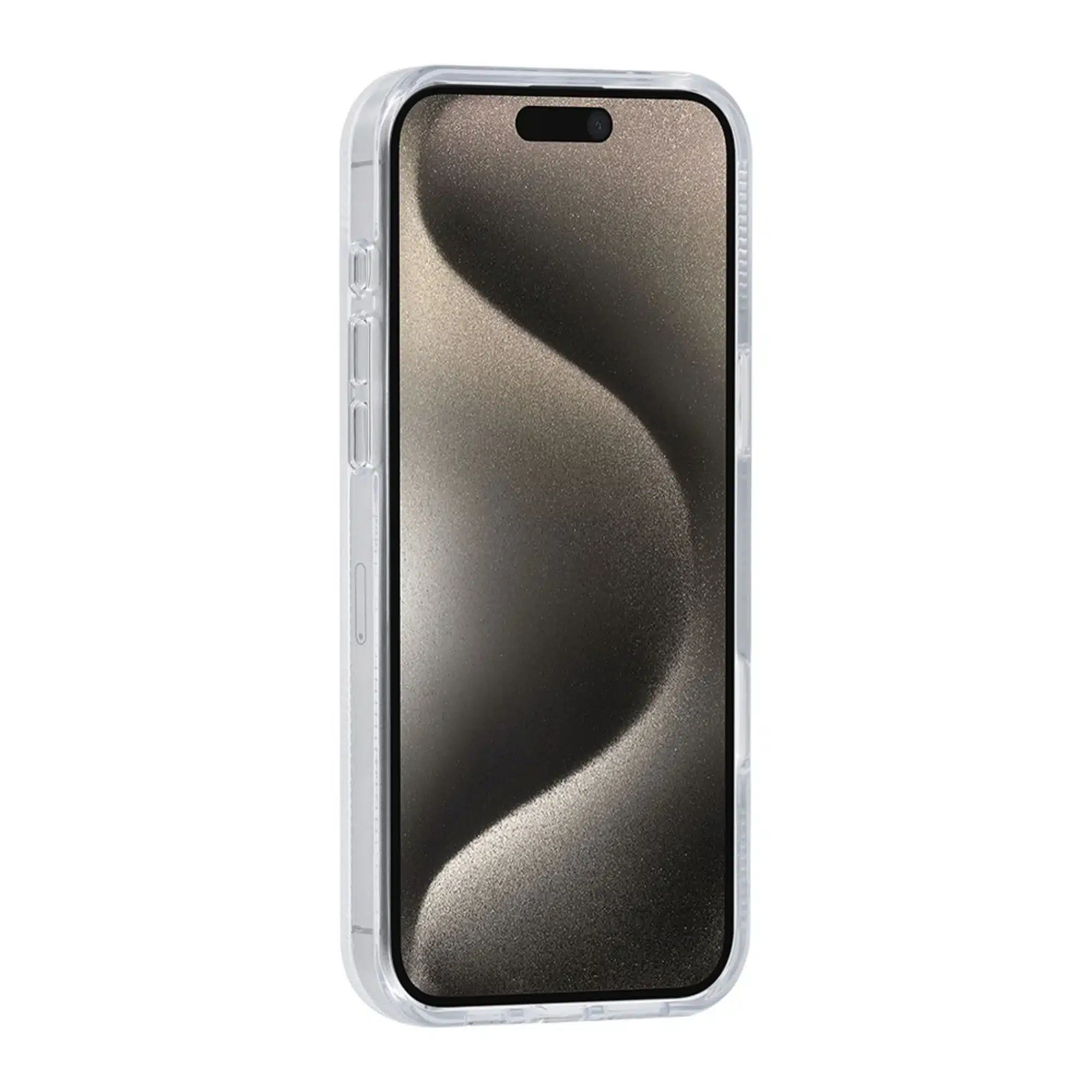 TUNIQ - Backcover iPhone 16 Pro - Magsafe - silicone -  Transparant Wit - Afbeelding 3